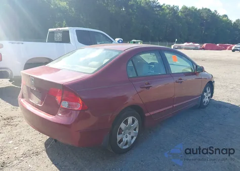 2006 Honda Civic Lx z USA, uszkodzony, nr VIN 1HGFA16566L042357